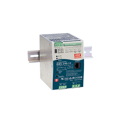 MEAN WELL DRS-240-36, DIN rail power supply, UPS, 36V, 240W