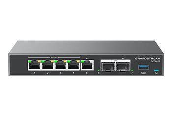 Grandstream GCC6010 all-in-one solution (VPN router, Firewall, PoE switch and IP PBX)