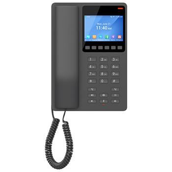 Grandstream GHP631 SIP hotel phone with display, black