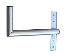 Antenna wall-mount to the window L lenght 40cm, height 16cm, d=42mm with right strap