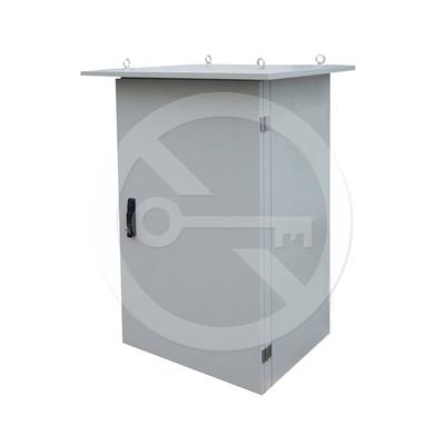 Solarix Thermally Insulated Cabinet LC-07 24U 700x600 RAL 7035 without Ventilation Unit