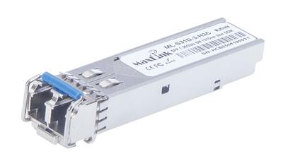 MaxLink 1.25G SFP optical HP modul, SM, 1310nm, 3km, 2x LC connectors, DDM, H3C kompatibil