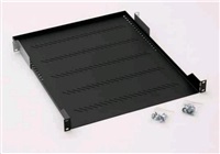TRITON Police perforations 19 , 1U / 550 mm, 40 kg load capacity, gray