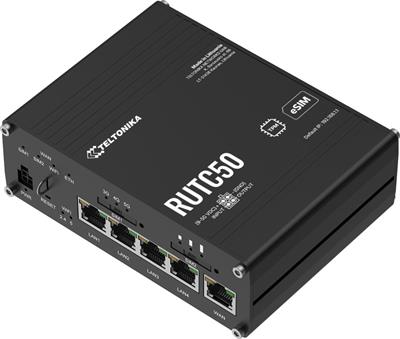 Teltonika RUTC50 Industrial 5G eSIM Router