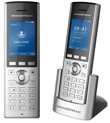 Grandstream WP820 WiFi phone, 2,4  display, 2x SIP account, video and BT