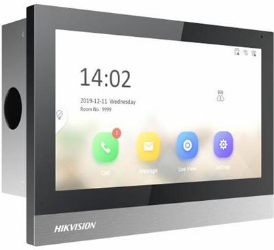 Hikvision DS-KH8380-WTE1/Flush - 7 IP indoor station, WiFi, PoE, IPS, flush