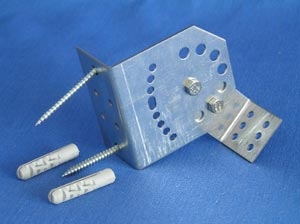 JIROUS JDS-10 - Universal Antenna Wall Mount, 10-pack