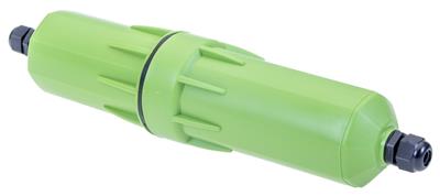 Masterlan Outdoor fiber optic enclosure for 24 fibers, including splice tray