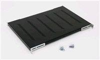 TRITON Police perforations 19 , 1U / 750mm, load capacity 150 kg, black