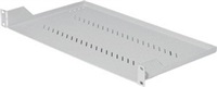 TRITON Police perforations 19 , 1U / 150 mm, 15 kg load capacity, gray