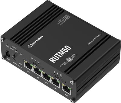 Teltonika RUTM50, Industrial 5G Wi-Fi 5 router