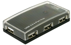 DeLock HUB USB 2.0 4-port external incl. power supply
