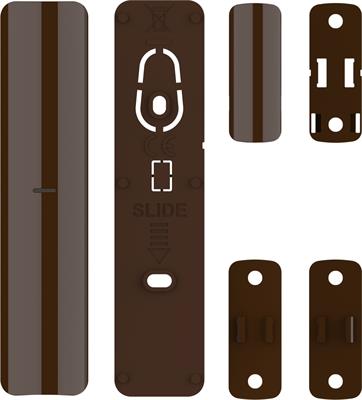 Hikvision DS-PDB-MC-Brown(B), Replacement housing for magnetic contact, brown