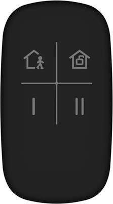 Hikvision AX PRO DS-PKF1-WE(B)/BLACK, Wireless keyfob, black