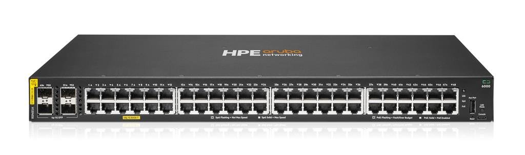 HPE Networking CX 6000 48G CL4 PoE 4SFP 370W