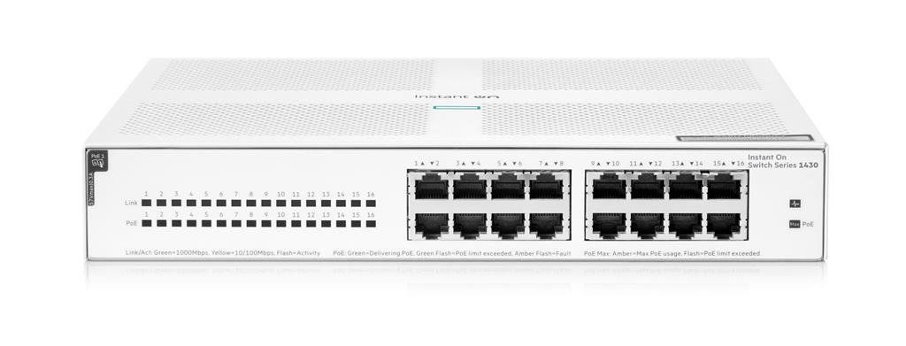 HPE NW Instant On 1430 16G CL4 PoE 124W