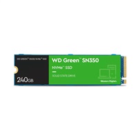 WD GREEN SSD NVMe 250GB PCIe SN350, Gen3 8GB/s, (R:2400/W:900 MB/s)