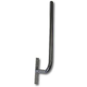 Antenna wall-mount L lenght 29cm, height 61cm, d=28mm, bent with strap base