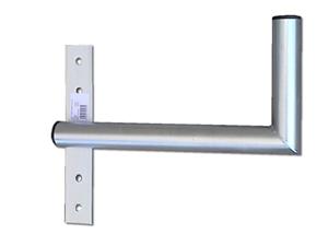 Antenna wall-mount to the window L lenght 40cm, height 16cm, d=42mm with left strap