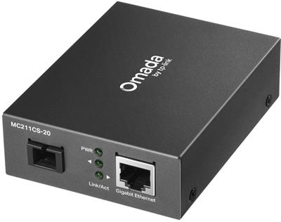 TP-Link MC212CS-20 Omada Gigabit WDM media converter