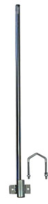 Extension for pole I , height 120cm, d=42mm + 1x U-Bolt 100mm