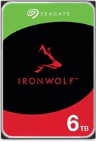SEAGATE HDD IRONWOLF (NAS) 6TB SATAIII/600, 5400rpm, 256MB cache CMR