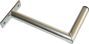 Antenna wall-mount L lenght 25cm, height 12cm, d=28mm with strap base